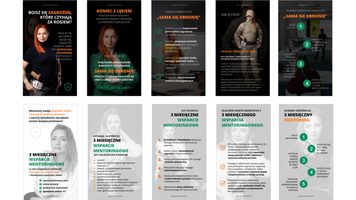 IG: bezpiecznakobieta (Projekt wykonany w ramach współpracy z agencją Managerki Marki http://managerkimarki.pl)